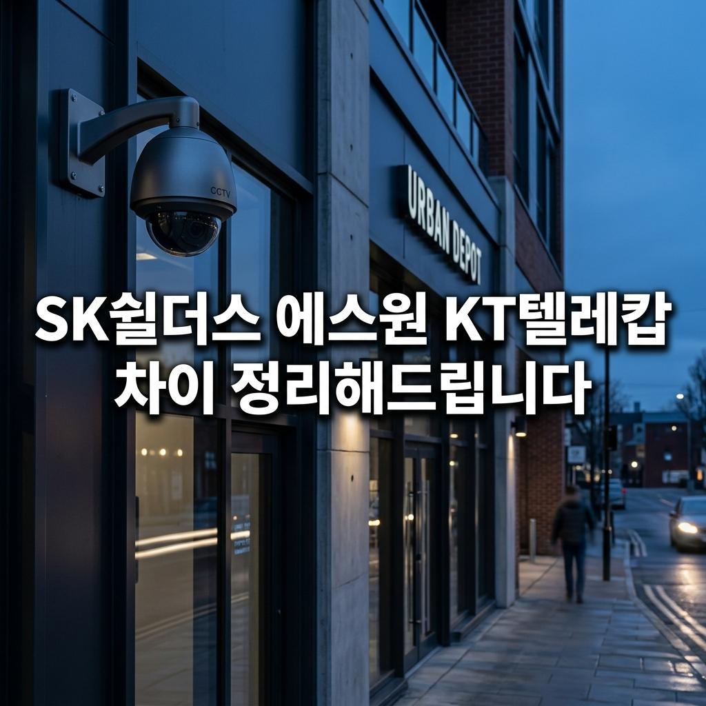 SK쉴더스·에스원·KT텔레캅, 다 비슷해 보이시죠? 차이 정리해드립니다