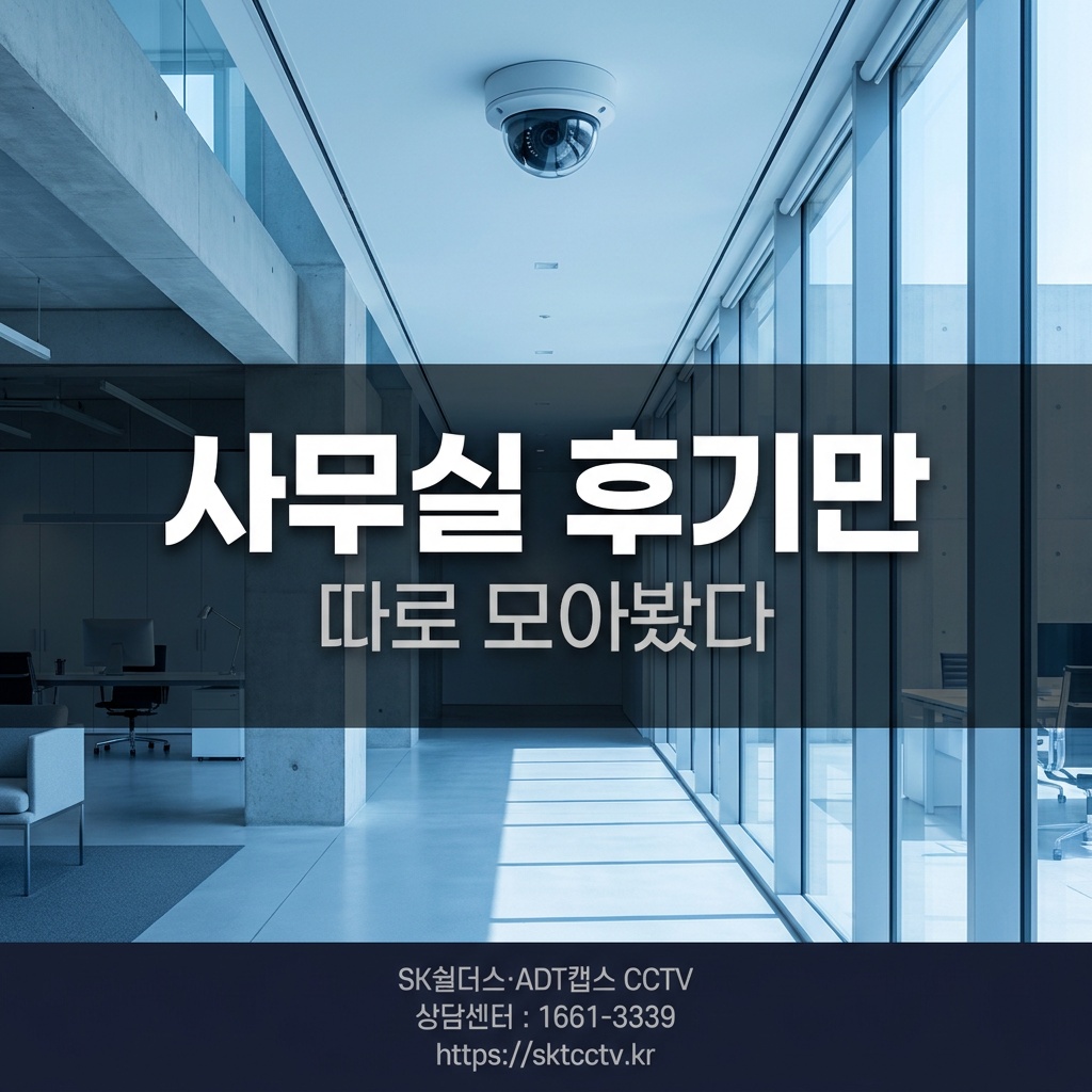 사무실 CCTV와 보안 시스템